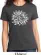 Ladies Yoga Shirt Sketch Lotus Tee T-Shirt