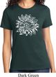 Ladies Yoga Shirt Sketch Lotus Tee T-Shirt
