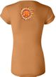 Ladies Yoga Shirt - Sleeping Sun Longer Length Tee (back print)