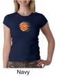 Ladies Yoga Shirt Sleeping Sun Meditation Crew Neck Shirt