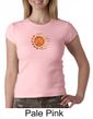 Ladies Yoga Shirt Sleeping Sun Meditation Crew Neck Shirt