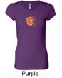 Ladies Yoga Shirt Sleeping Sun Meditation Longer Length Shirt