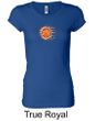 Ladies Yoga Shirt Sleeping Sun Meditation Longer Length Shirt