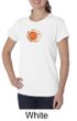 Ladies Yoga Shirt Sleeping Sun Meditation Organic T-shirt