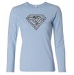 Ladies Yoga Shirt Super OM Long Sleeve Shirt