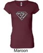 Ladies Yoga Shirt Super OM Longer Length T-Shirt
