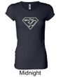 Ladies Yoga Shirt Super OM Longer Length T-Shirt