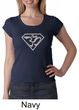Ladies Yoga Shirt Super OM Scoop Neck Shirt
