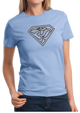 Ladies Yoga Shirt Super OM T-Shirt