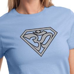 Ladies Yoga Shirt Super OM T-Shirt