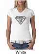 Ladies Yoga Shirt Super OM V-Neck Shirt