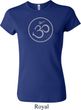 Ladies Yoga Shirt Thin OM Crewneck Tee T-Shirt