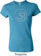 Ladies Yoga Shirt Thin OM Crewneck Tee T-Shirt