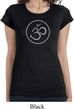 Ladies Yoga Shirt Thin OM Longer Length Tee T-Shirt