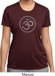 Ladies Yoga Shirt Thin OM Moisture Wicking Tee T-Shirt
