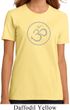 Ladies Yoga Shirt Thin OM Organic Tee T-Shirt