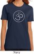 Ladies Yoga Shirt Thin OM Organic Tee T-Shirt