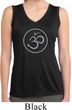 Ladies Yoga Shirt Thin OM Sleeveless Moisture Wicking Tee T-Shirt