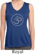 Ladies Yoga Shirt Thin OM Sleeveless Moisture Wicking Tee T-Shirt