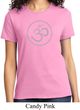 Ladies Yoga Shirt Thin OM Tee T-Shirt