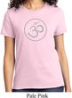 Ladies Yoga Shirt Thin OM Tee T-Shirt