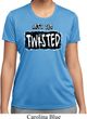 Ladies Yoga Shirt Twisted Moisture Wicking Tee T-Shirt