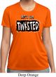 Ladies Yoga Shirt Twisted Moisture Wicking Tee T-Shirt