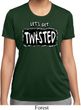 Ladies Yoga Shirt Twisted Moisture Wicking Tee T-Shirt