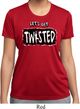 Ladies Yoga Shirt Twisted Moisture Wicking Tee T-Shirt