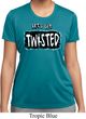 Ladies Yoga Shirt Twisted Moisture Wicking Tee T-Shirt