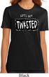Ladies Yoga Shirt Twisted Organic Tee T-Shirt
