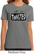Ladies Yoga Shirt Twisted Organic Tee T-Shirt