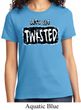 Ladies Yoga Shirt Twisted Tee T-Shirt