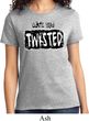 Ladies Yoga Shirt Twisted Tee T-Shirt