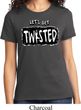Ladies Yoga Shirt Twisted Tee T-Shirt