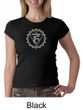 Ladies Yoga Shirt Vishuddha Chakra Meditation Crew Neck Shirt