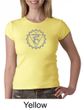 Ladies Yoga Shirt Vishuddha Chakra Meditation Crew Neck Shirt