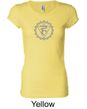 Ladies Yoga Shirt Vishuddha Chakra Meditation Longer Length Shirt