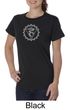 Ladies Yoga Shirt Vishuddha Chakra Meditation Organic T-shirt