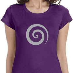 Ladies Yoga Shirt Vortex Longer Length Tee T-Shirt