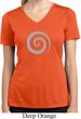 Ladies Yoga Shirt Vortex Moisture Wicking V-neck Tee T-Shirt