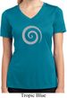 Ladies Yoga Shirt Vortex Moisture Wicking V-neck Tee T-Shirt