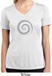 Ladies Yoga Shirt Vortex Moisture Wicking V-neck Tee T-Shirt