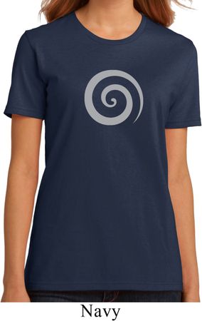 Ladies Yoga Shirt Vortex Organic Tee T-Shirt