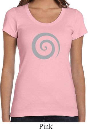 Ladies Yoga Shirt Vortex Scoop Neck Tee T-Shirt
