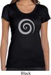 Ladies Yoga Shirt Vortex Scoop Neck Tee T-Shirt