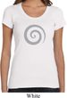 Ladies Yoga Shirt Vortex Scoop Neck Tee T-Shirt