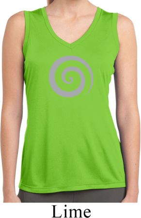 Ladies Yoga Shirt Vortex Sleeveless Moisture Wicking Tee T-Shirt