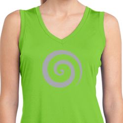 Ladies Yoga Shirt Vortex Sleeveless Moisture Wicking Tee T-Shirt