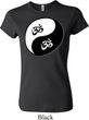 Ladies Yoga Shirt Yin Yang AUM Crewneck Tee T-Shirt